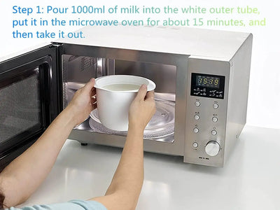 Kitchen Essentials,Microwave Yogurt Filter, Cheese Maker with Recipes