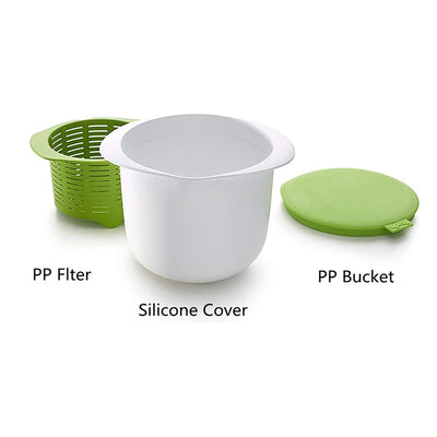 Kitchen Essentials,Microwave Yogurt Filter, Cheese Maker with Recipes