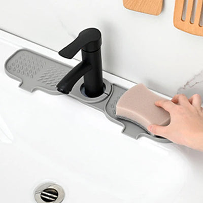 Kitchen Sink Faucet Mat, Faucet Draining Mat, Faucet Sink Splash Guard for Kitchen Sink Sink Mat Kitchen Essentials  New Home
