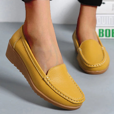 Fashion Genuine Leather Women Flats Tenis Shoes Woman Moccasins Women Shoe Footwear Women Shoes Retro Plus Size Female Footwear