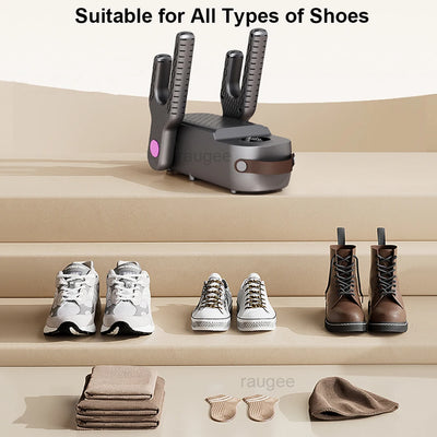 Footwear Dryer Dual Bracket Electric Shoe Dryer Fast Drying for Shoes Socks Gloves Football Boots Dryer Footwear Dryer