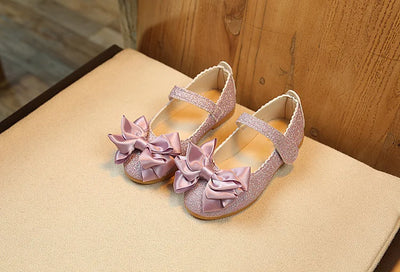 Kids Princess Footwear Girls Soft Bottom Leather Shoes Students Performance Footwear Non-slip  Breathable Children Dancing Shoes
