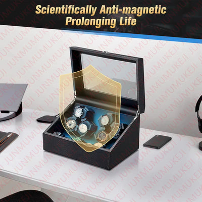 Watch Winders Box for Automatic Watches Box 6 watches Rotate Stand
