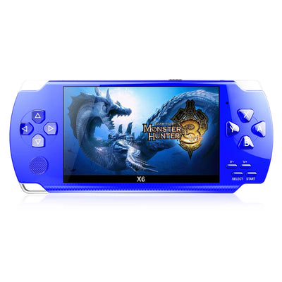 Hot Selling 4.3 inch Retro Gaming X6 Portable Game Console Built-in Game Box Multifunctional Handheld Arcade Game Console
