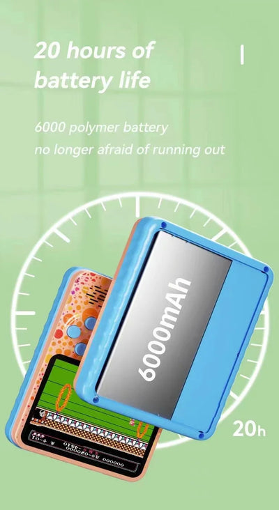 G6 Game Console 3 5 Inch Screen Handheld Game Device Portable Games Support 2 Players Video Gaming Machine for Kids