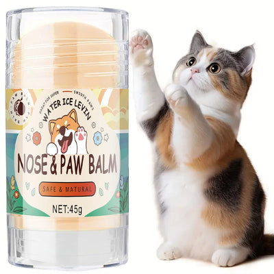 45g Pet Paw Care Cream, Rich in Natural Plant Ingredients Such as Shea Butter and Coconut Oil, Gently Moisturizes and Quickly Relieves Dry Paws, and Cares for the Health of Pet Paws