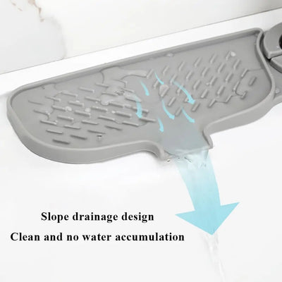 Kitchen Sink Faucet Mat, Faucet Draining Mat, Faucet Sink Splash Guard for Kitchen Sink Sink Mat Kitchen Essentials  New Home