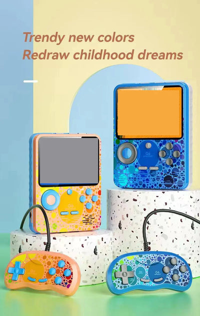 G6 Game Console 3 5 Inch Screen Handheld Game Device Portable Games Support 2 Players Video Gaming Machine for Kids