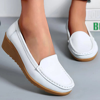 Fashion Genuine Leather Women Flats Tenis Shoes Woman Moccasins Women Shoe Footwear Women Shoes Retro Plus Size Female Footwear