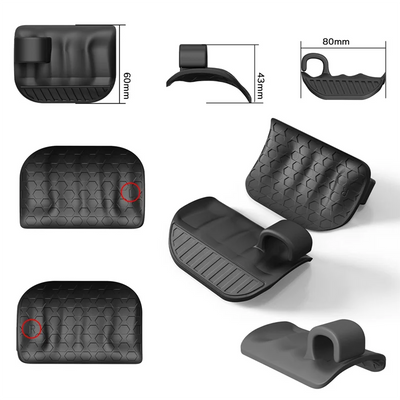 Y67A-Gym Gloves Grip Strengthener Gym Finger Exerciser Gloves Weightlifting Dumbbell Fitness Gripper Gloves Gripper Accessories