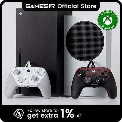 GameSir G7 Pro Xbox Gaming Controller Wired Gamepad for Xbox Series X|S, Xbox One X|S, Steam, PC, Android with Charging Dock