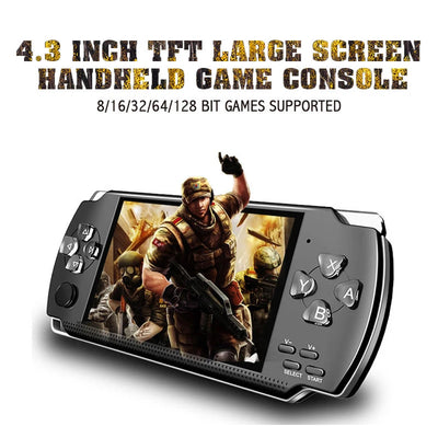 Hot Selling 4.3 inch Retro Gaming X6 Portable Game Console Built-in Game Box Multifunctional Handheld Arcade Game Console