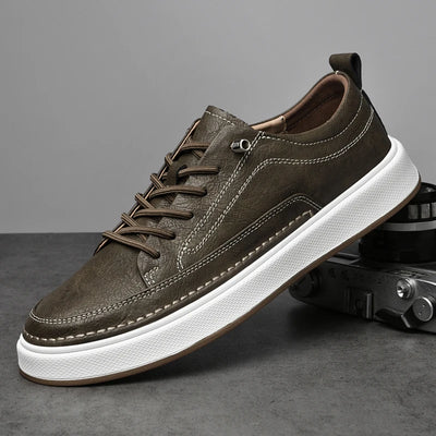Brand Men's Genuine Leather Shoes, Comfortable Soft-soled Insoles, Men's Casual Oxford Shoes, Outdoor Sports Shoes