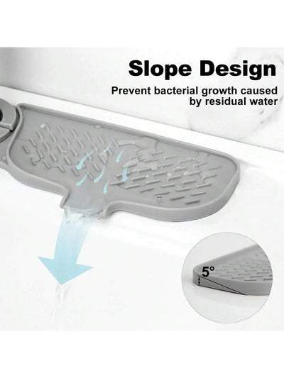 Kitchen Sink Faucet Mat, Faucet Draining Mat, Faucet Sink Splash Guard for Kitchen Sink Sink Mat Kitchen Essentials  New Home