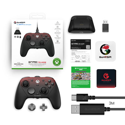 GameSir G7 Pro Xbox Gaming Controller Wired Gamepad for Xbox Series X|S, Xbox One X|S, Steam, PC, Android with Charging Dock