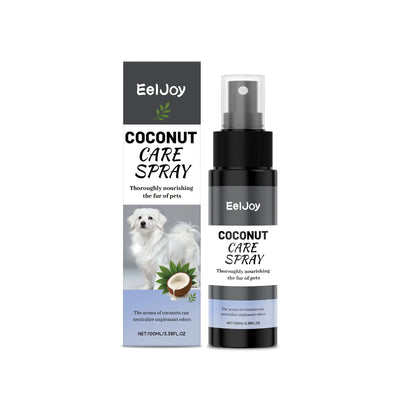 Pet Coconut Care Spray Nourish Fur Improve Pet Fur Texture Enhance Gloss Eliminate Odors Persistent Fragrance Pet Grooming Spray