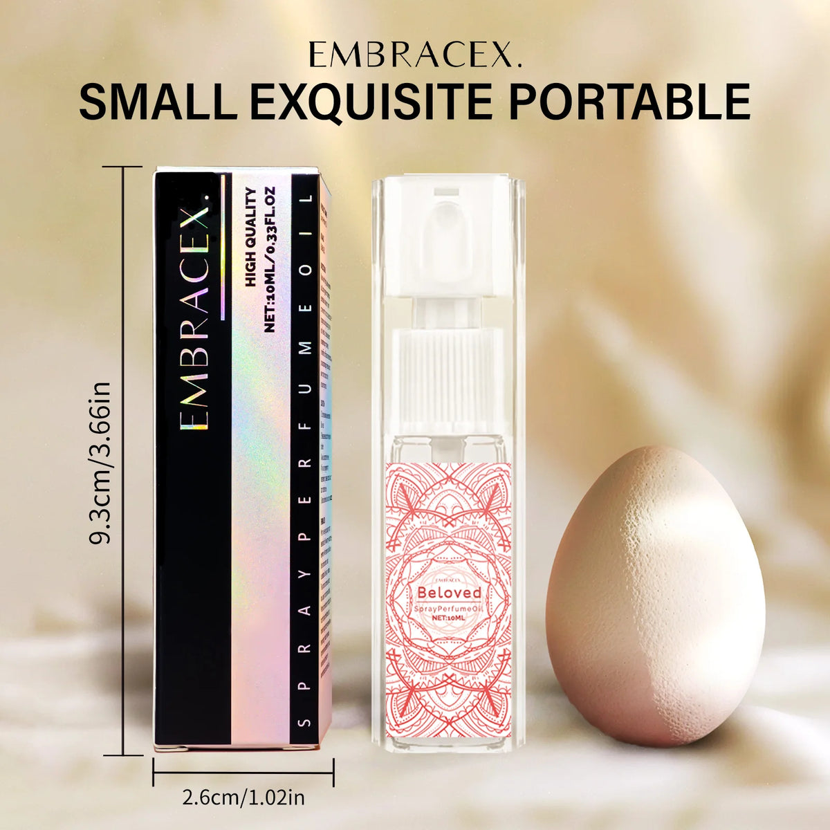 10ml Beloved Essential Oil For Women Perfume Spray Natural Fragrance Oil Skincare Beauty Product Aromatherapy Oil Soothe Body