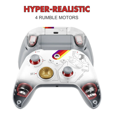Gaming Gamepad For Xbox One Series X/S Pc With 6-Axis Gyro Sensor Dual Vibration Hall Effect Wireless Game Controller