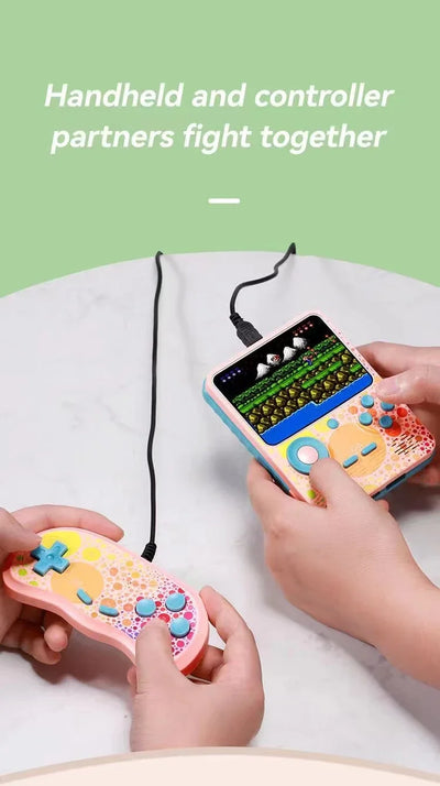 G6 Game Console 3 5 Inch Screen Handheld Game Device Portable Games Support 2 Players Video Gaming Machine for Kids