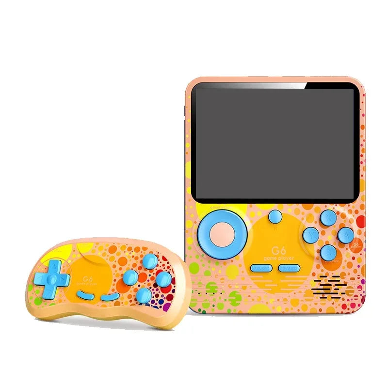 G6 Game Console 3 5 Inch Screen Handheld Game Device Portable Games Support 2 Players Video Gaming Machine for Kids