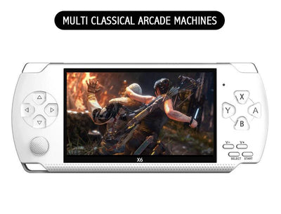 Hot Selling 4.3 inch Retro Gaming X6 Portable Game Console Built-in Game Box Multifunctional Handheld Arcade Game Console