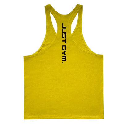 Gym Sports Mens Bodybuilding Muscle T-shirts Fashion Casual Cotton Breathable Striped Weightlifting Summer Basketball Tank Top