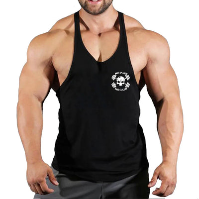 Gym Vest Fitness Shirt Muscle Man Singlet Men Tank Tops Stringer Sleeveless Sweatshirt Men's Singlets Top for Fitness Clothing