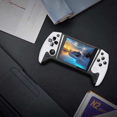 Gaming Console 3.5inch LCD Screen Built-in 500 Games Nostalgic Game Console TV Connect 1200mAh for Kids Adults for Single Player