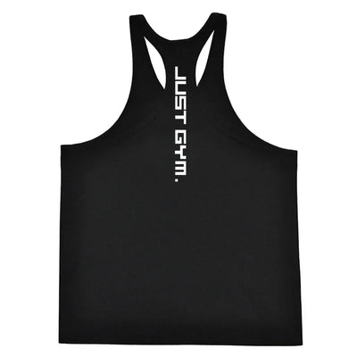Gym Sports Mens Bodybuilding Muscle T-shirts Fashion Casual Cotton Breathable Striped Weightlifting Summer Basketball Tank Top