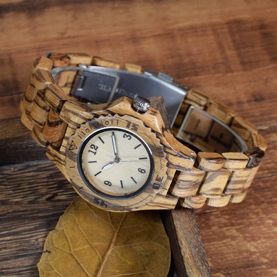 Wooden Watches  Natural Handmade Wood Watch with Gift For Women