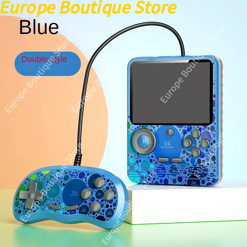 G6 Game Console 3 5 Inch Screen Handheld Game Device Portable Games Support 2 Players Video Gaming Machine for Kids