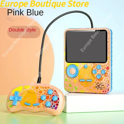 G6 Game Console 3 5 Inch Screen Handheld Game Device Portable Games Support 2 Players Video Gaming Machine for Kids