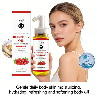 Bearberry Essential Oil Firming Moisturizing Skin Reduce Dryness Enhance Elasticity Brighten Dullness Skin Strengthen Body Oil