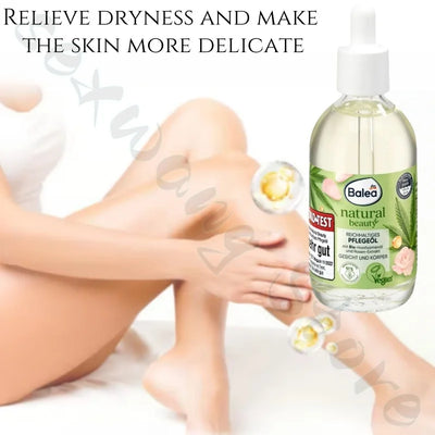 Balea Rose Essential Oil Moisturizes Facial and Improves Dryness and Soothes Sensitive Redness Skin Refreshing Not Grey