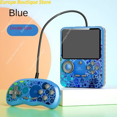 G6 Game Console 3 5 Inch Screen Handheld Game Device Portable Games Support 2 Players Video Gaming Machine for Kids