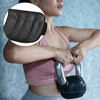Y67A-Gym Gloves Grip Strengthener Gym Finger Exerciser Gloves Weightlifting Dumbbell Fitness Gripper Gloves Gripper Accessories
