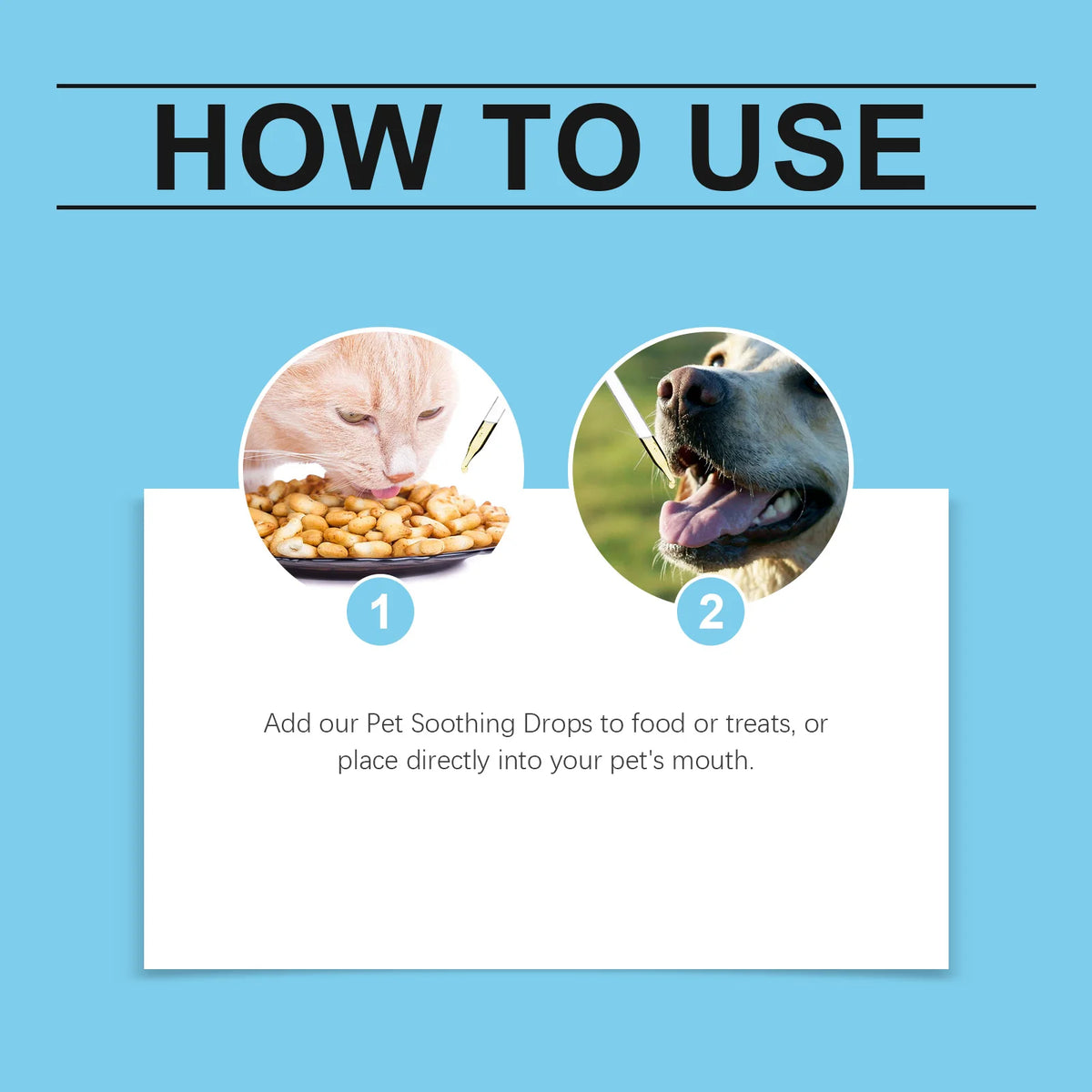 Pet Immunity Boost Care Drops to Relieve Stress and Pain, Enhance Pets' Immunity, Care Supplement for Dogs and Cats