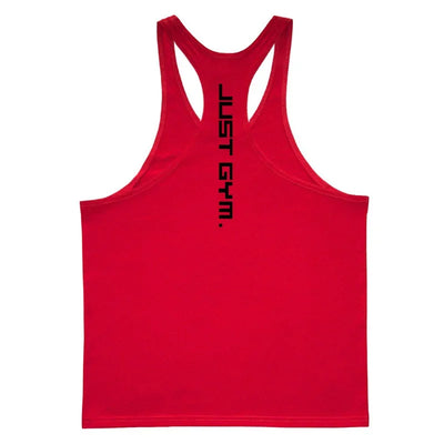 Gym Sports Mens Bodybuilding Muscle T-shirts Fashion Casual Cotton Breathable Striped Weightlifting Summer Basketball Tank Top