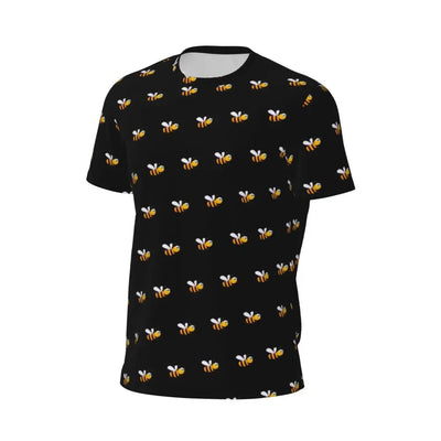 Gym T Shirt For Mens Retro Dots And Stripes T Shirts Fashion Blue Line Design Summer Tees O Neck Basic Graphic Clothes Plus Size