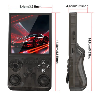 GAMINJA New 4.0 Inch IPS Screen Retro Handheld Video Game Console 15000+ Games Built-in Linux Portable Pocket Gaming Console
