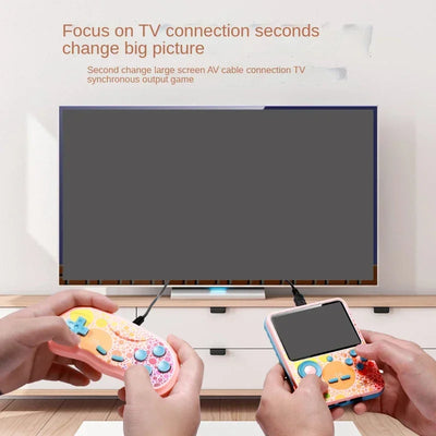 G6 Game Console 3 5 Inch Screen Handheld Game Device Portable Games Support 2 Players Video Gaming Machine for Kids