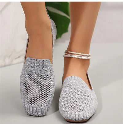 Women Flats Fashion Footwear Nurse Shoes Slip On Shoes Women Moccasins Sneakers Shoes Woman Outdoor Plus Size Female Footwear