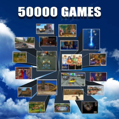 Arcade Box Video Game Console Home Gaming Set Top Box Built-in 33000+ Gaming Retro Game Console for PS1/NDS/N64/MAME/DC 4K HDTV
