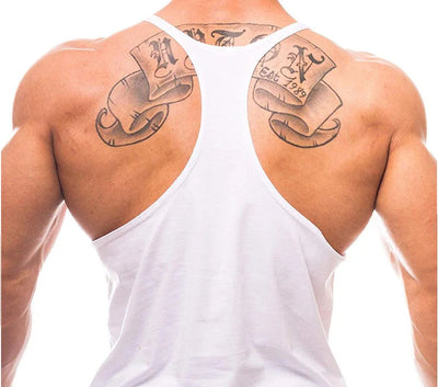 Gym Vest Fitness Shirt Muscle Man Singlet Men Tank Tops Stringer Sleeveless Sweatshirt Men's Singlets Top for Fitness Clothing