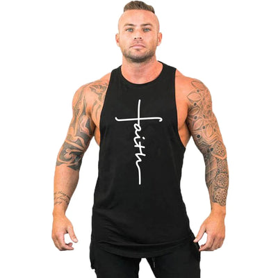 Gym Clothes for Men Undershirt Sleeveless Sweatshirt Clothing Stringer Brand Fitness Shirt Workout Vest Sportswear Top Singlets