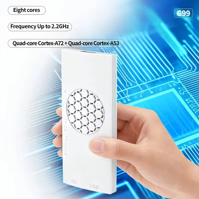 G99 plug and play TV game console, 4K high-definition output, dual wireless controllers, supports two player gaming,
