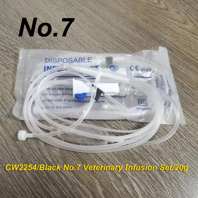 10Pc Pet and livestock health care equipment 1.8m No.16 No.12 No.9 No.7 veterinary instruments Pet hygiene and care consumables