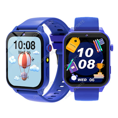 2025 New Smart Watch For Children HD Touch Screen Camera 18 Games Sleep Monitoring Alarm Clock Calculator Birthday Gift Boy Girl