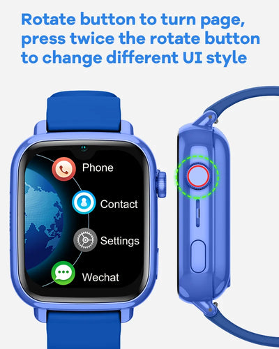4G Smart Watch Kids Video Call SOS Camera Monitor GPS WIFI Tracker Location Phone Watch APP Download Child Smartwatch.
