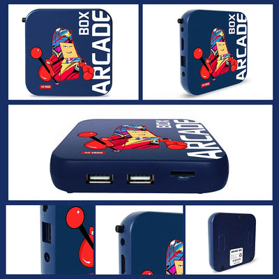 Arcade Box Video Game Console Home Gaming Set Top Box Built-in 33000+ Gaming Retro Game Console for PS1/NDS/N64/MAME/DC 4K HDTV